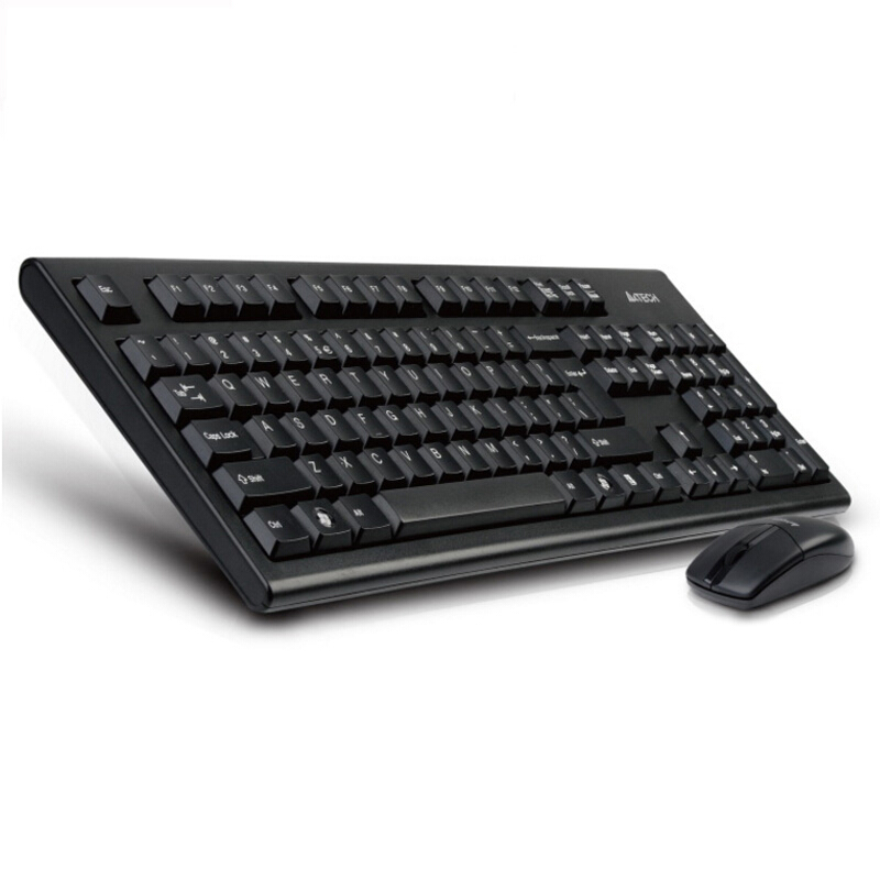 双飞燕 3100n 无线键盘鼠标键鼠套装游戏办公笔记本电脑套件usb