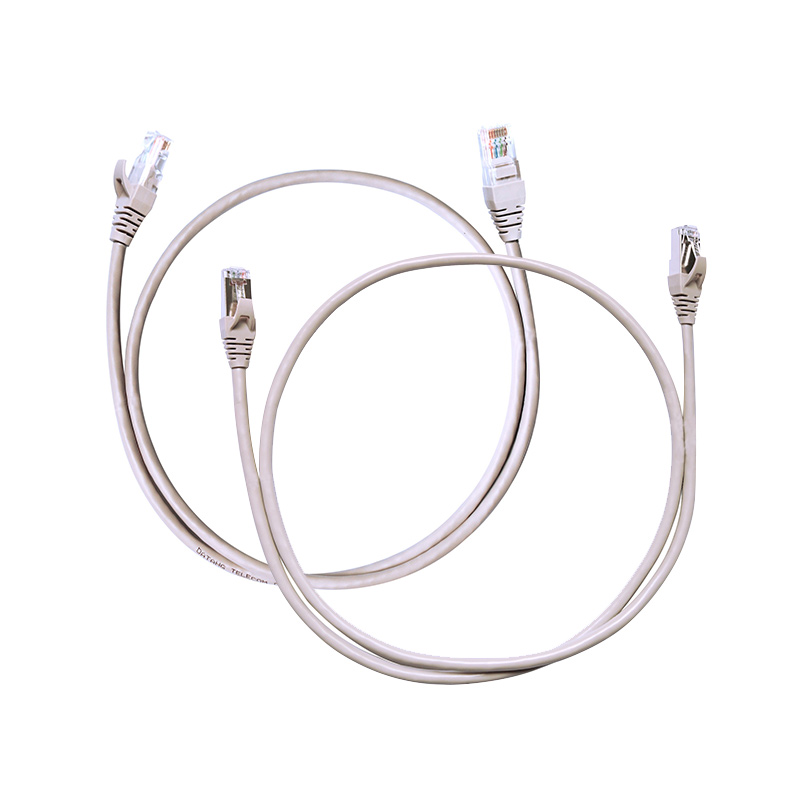 大唐电信(DTT) 六类非屏蔽RJ45跳线 灰色 1米 DTT-A6-1108