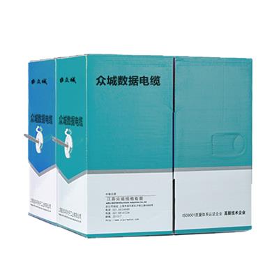 众城(ZC) 超五类4对UTP数据电缆 ZC5EUSL 灰色