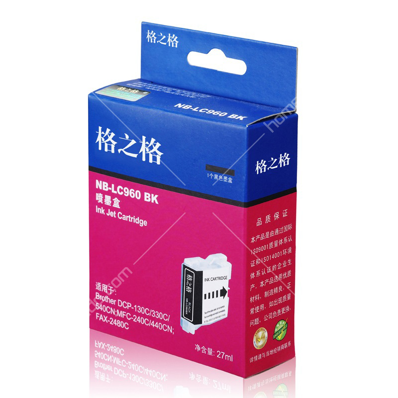 格之格(g&g) nb -lc960bk 标准版黑色墨盒